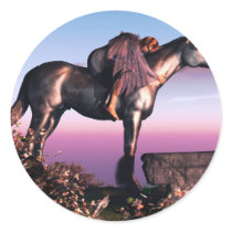 Black Unicorn Stickers
