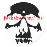 BLACK VAMPIRE SKULL, HARD EDGE PROMOTIONS stickers