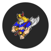 Black Viking Praying Stickers