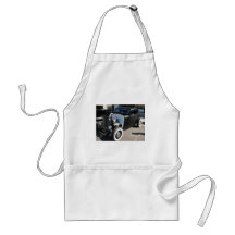 Black Vintage Hot Rod Apron