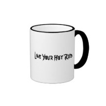 Black Vintage Hot Rod Mug