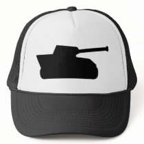 black war tank icon hat