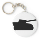 black war tank icon key chains