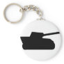 black war tank icon key chains