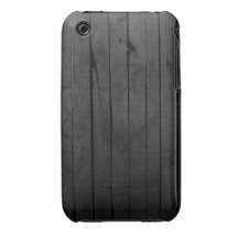 Black Weathered Wood iPhone 4 Case by FineWood