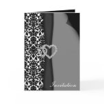 Black wedding Invitations cards