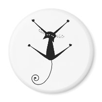 Black Whimsy Kitty 10