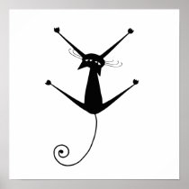 Black Whimsy Kitty 10