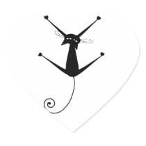 Black Whimsy Kitty 10
