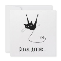 Black Whimsy Kitty 1
