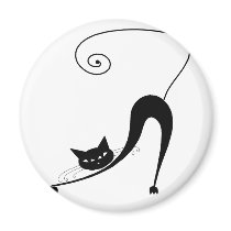 Black Whimsy Kitty 2