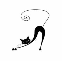 Black Whimsy Kitty 2