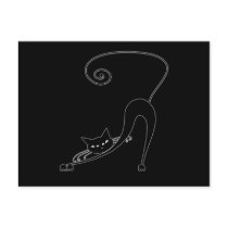 Black Whimsy Kitty 2