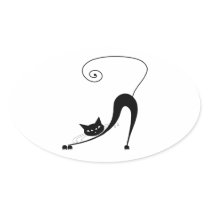 Black Whimsy Kitty 2