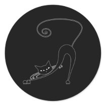 Black Whimsy Kitty 2