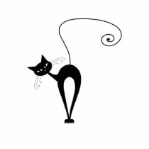 Black Whimsy Kitty 3