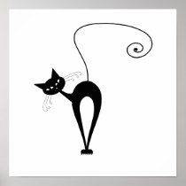 Black Whimsy Kitty 3