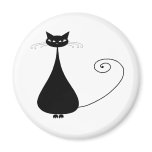 Black Whimsy Kitty 4