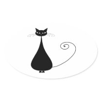 Black Whimsy Kitty 4