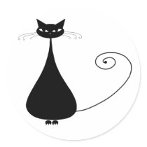 Black Whimsy Kitty 4