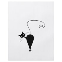 Black Whimsy Kitty 5