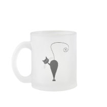 Black Whimsy Kitty 5 Mug