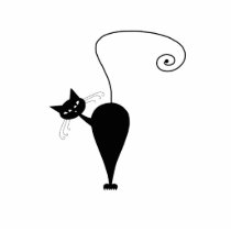Black Whimsy Kitty 5