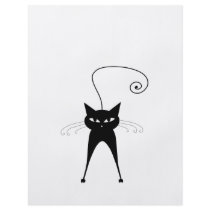 Black Whimsy Kitty 6