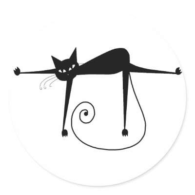 Black Whimsy Kitty 8 by VoxPaws