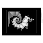 Black & White 3 (Embryonic) Greeting Cards