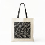 Black & White Art Nouveau - Budget Tote Bag