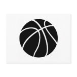 Black & White basketball