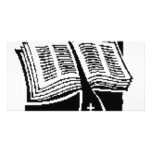 Black & White-bible-art design photo cards