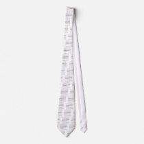 Black & White Binary 01 - GeekShirts Ties