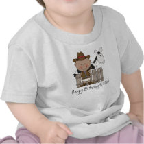Black & White Birthday Pony - Birthday Boy
