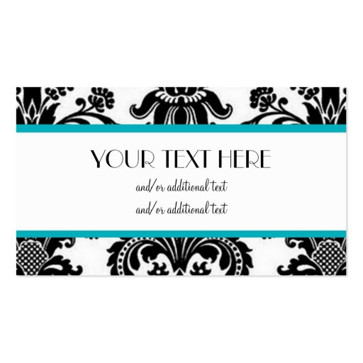 Black & White Business Card