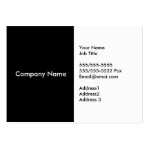 Black White Business Cards