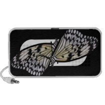 Black & White Butterfly Duo Speakers