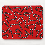 Black & White Candy Canes mousepads