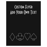 Black & White  Card Suits 1