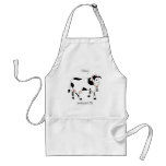 Black & White Cow aprons