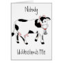 Black & White Cow