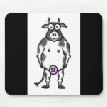 Black & White Cow Mousepad