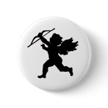 Black & White Cupid Button