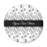 Black & White Customisable Magnet