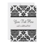 Black & White Damask