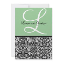 Black & White Damask