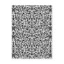 Black & White Filigree Postcard