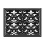 Black & White Fleure De Lis Post Card