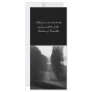 Black & White Gardens of Versailles Rack Card Template